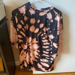 Tye Dye oversized tee shirt